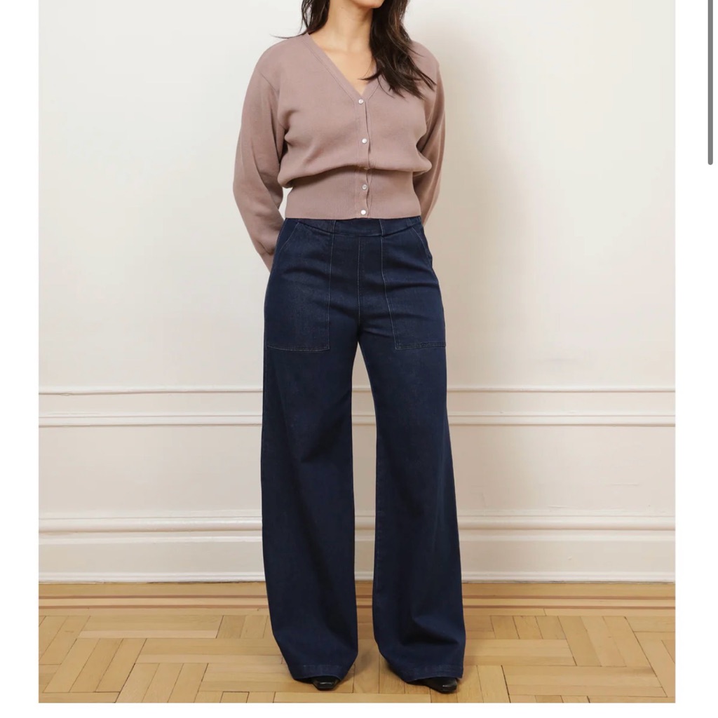 Loup Sabrina Wide Leg Jeans - Deadstock Denim